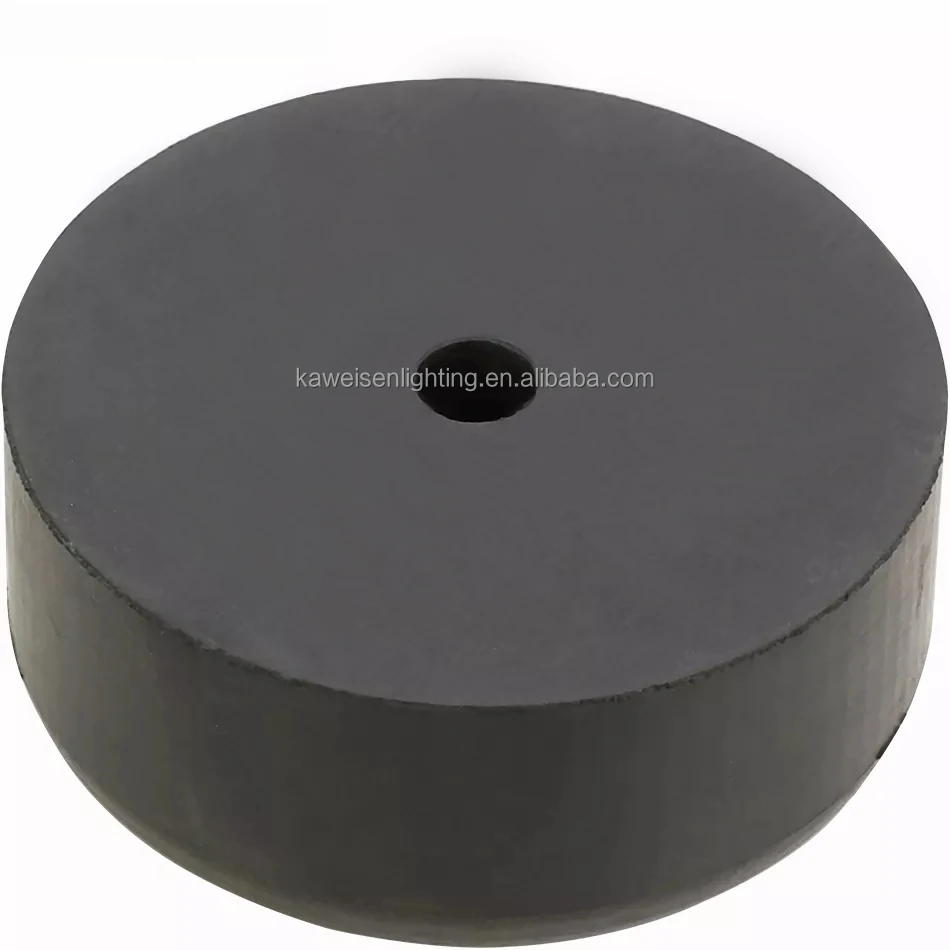 Bumper shock-absorbing non-slip height 26mm black round rubber feet pads for audio & Video equipment Rubber Leg Covers