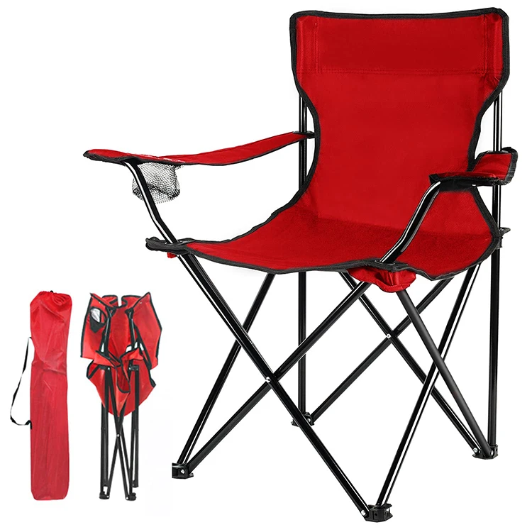 Factory Customized Folding Outdoor Portable Camping Beach Chairs in Stocks