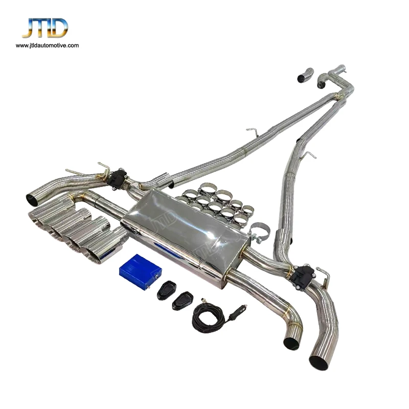 JTLD производительная выхлопная система valvetronic catback для выхлопных труб BMW G30 B58 540i с клапаном