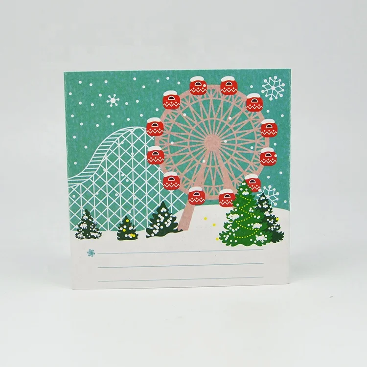 
Hot Selling 3D Pop Up handmade Card Christmas Greeting Cards 