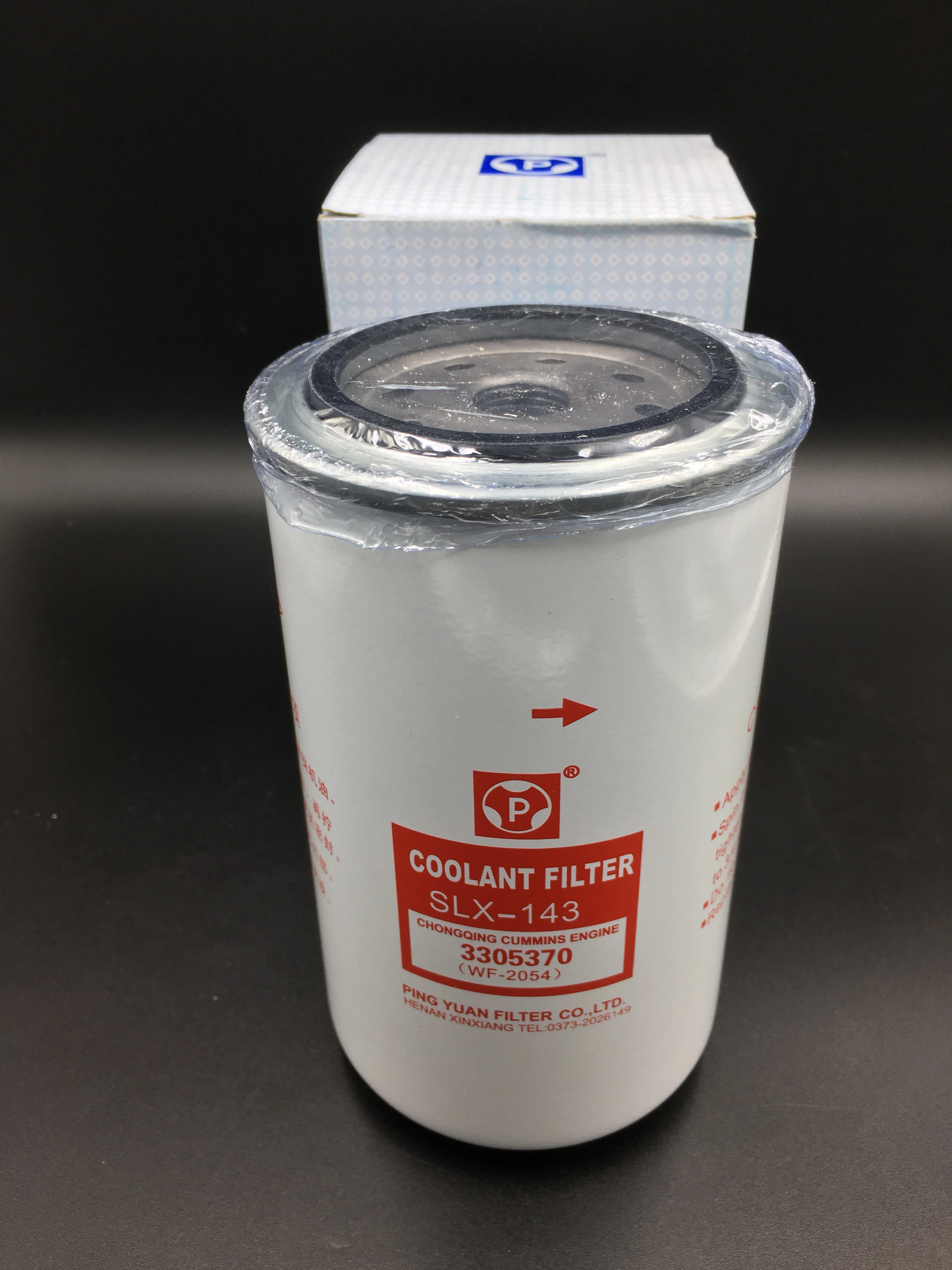 Original Shantui SD32 SD22 TY230 TY160 Bulldozer Engine Water Coolant Filter SLX-143 WF-2054 3305370
