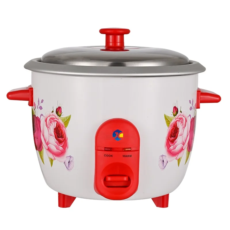 Factory wholesale kitchen appliance travel mini industrial drum shaped electric mechanical switch rice cooker