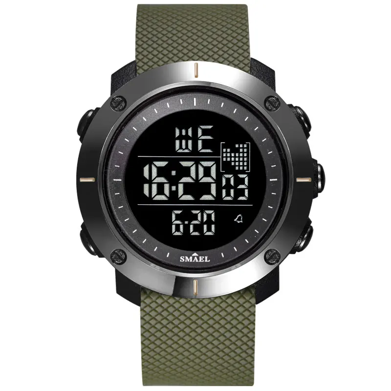 
Top Sales Smael Brand Outdoor Alloy Case 1711 Sport Digital Electronic Watch 