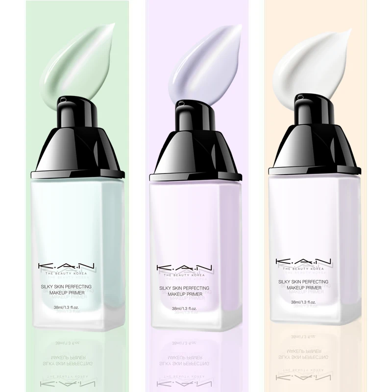 Праймер для макияжа RTS, 3 цвета, контроль жирности, увлажнение, отбеливание, основа для макияжа, праймер для уменьшения пор, сыворотка для кожи