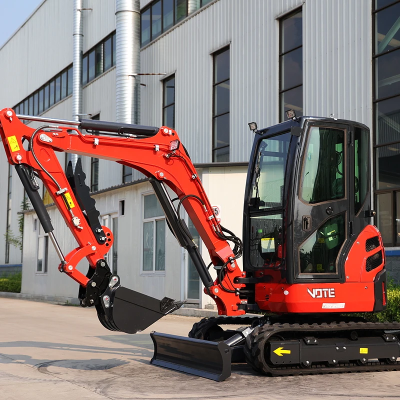 VOTE  Excavator 3.5 Ton EPA Kubota Engine  Digger Farm Small Excavators 1 Ton 2 Tons  Machine Prices Mini Excavator