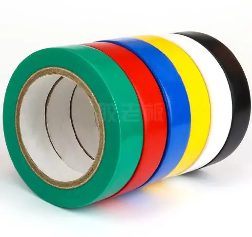 Heat Resistant Insulating Tape Colored Electrical Maintenance Insulation Tape Rubber Safety Protective Pvc Adhesive Tape