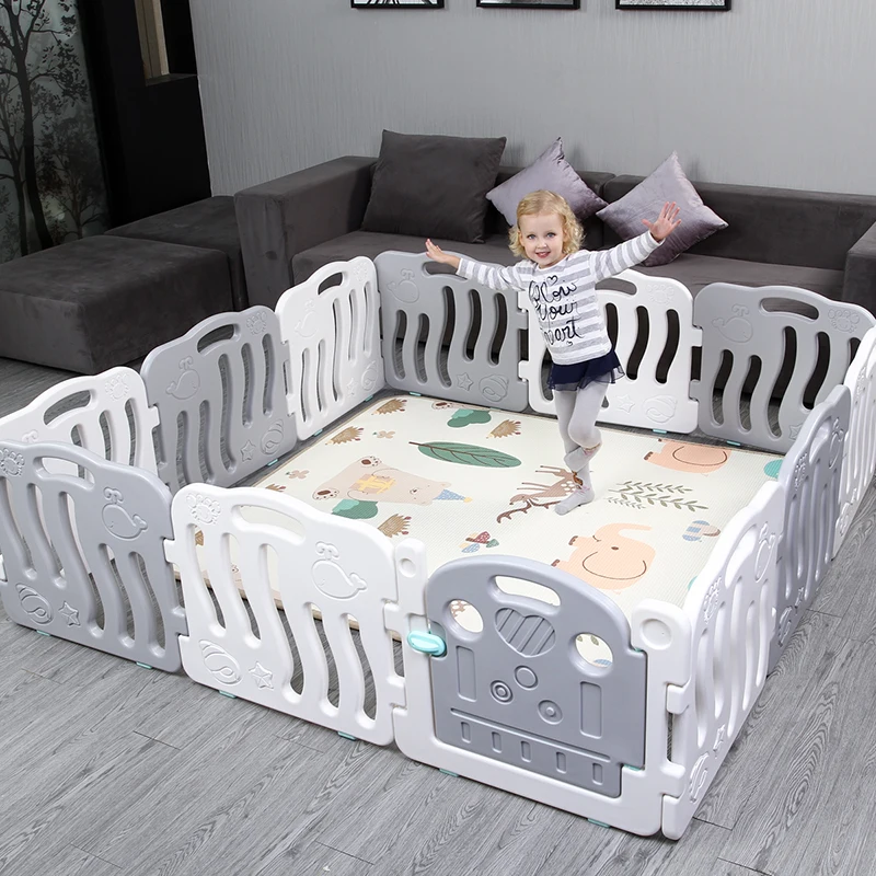 Экологически чистый пластиковый детский манеж европейского качества