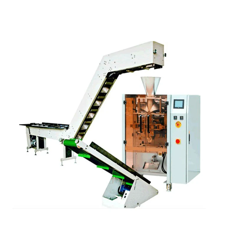DP-680C Weight Packing Vertical Flow Wrapper Sugar Packaging Machine Double Chamber Tea Bag Packing Machine Pillow Bag OPP+PO