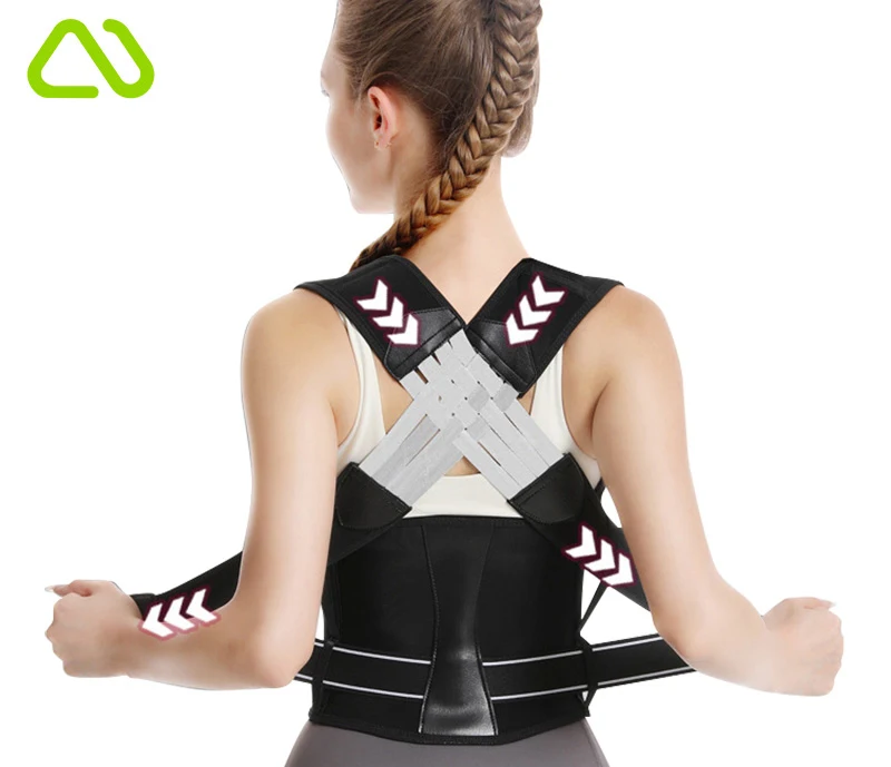 Adjustable Body Straightener Shoulder Brace Vest Lumbar Back support Elastic Posture Corrector