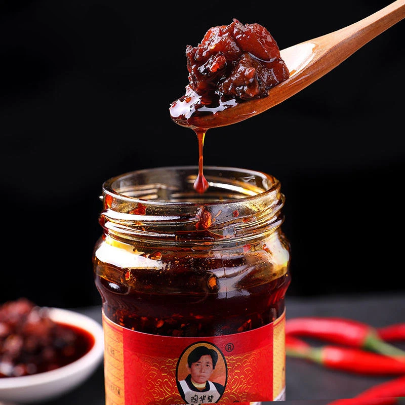 Wholesale China Hot Products 210g Laoganma Mushroom Oil Chili Hot Pot Sauce Healthy Instant Food