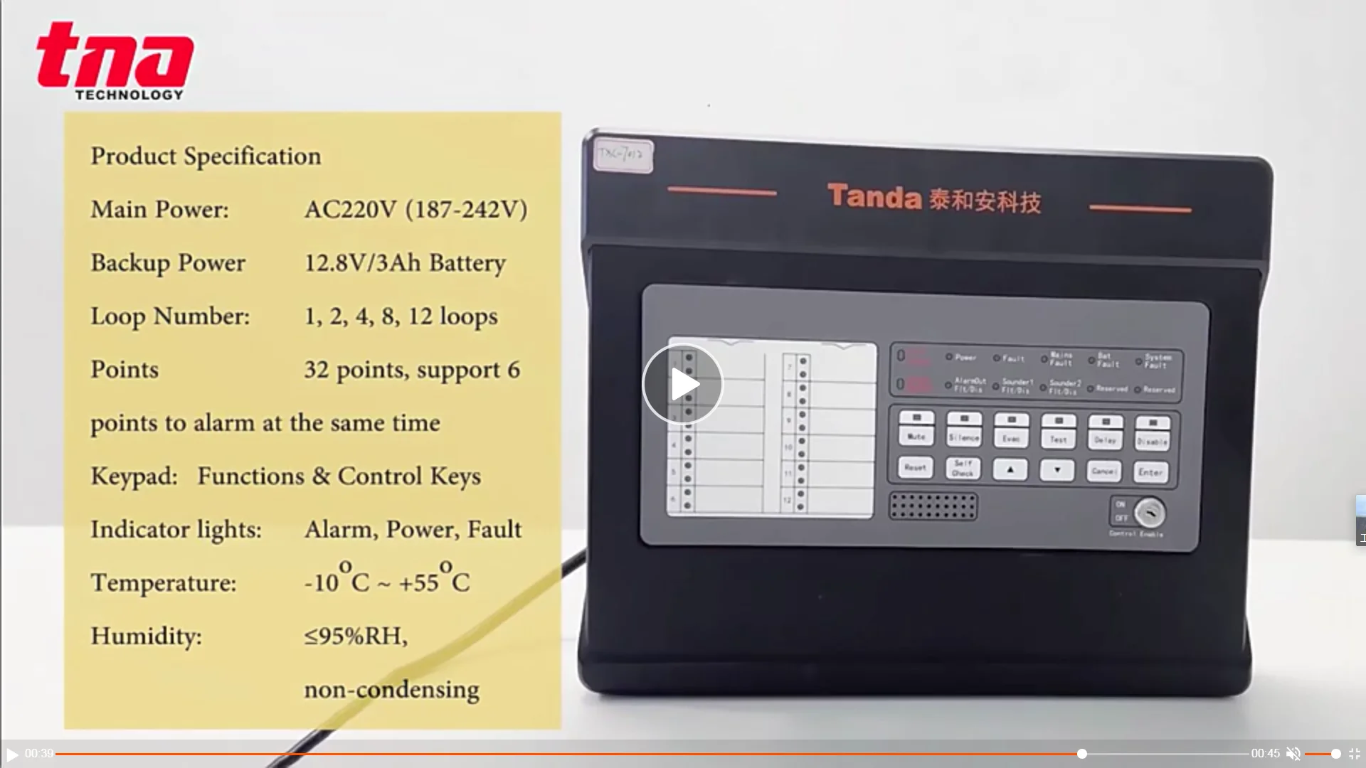 Hot Sale 1/2/4/6/8/12  Zone Conventional Fire Alarm Control Panel For Fire Alarm System