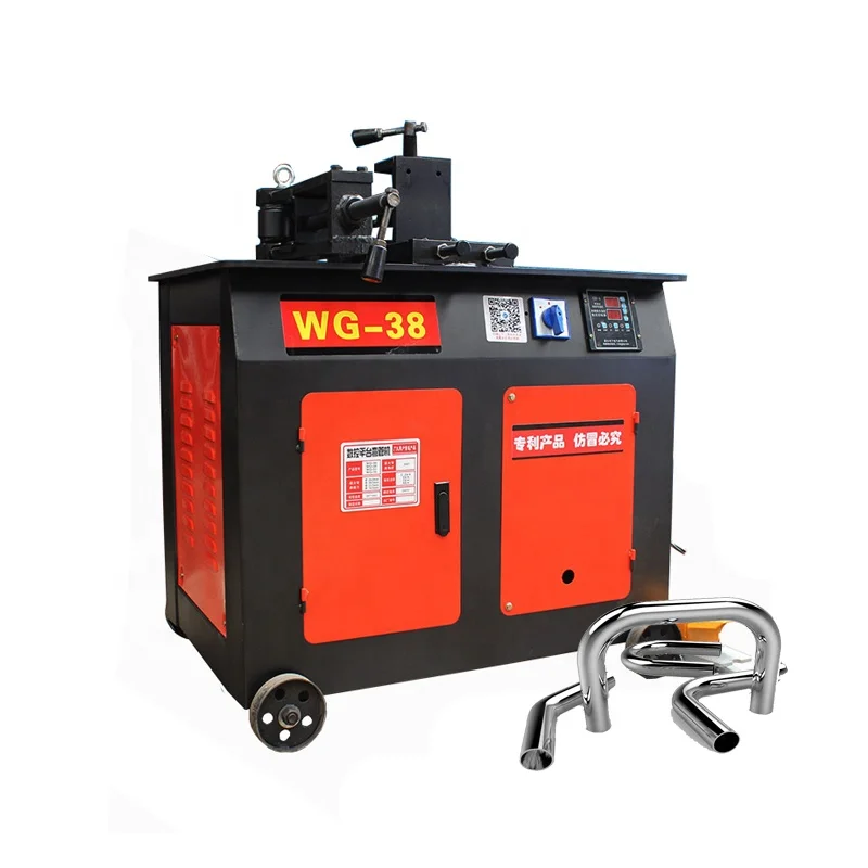 WG 26/38/51/76 Electric Hydraulic square&round pipe bender/vegetable greenhouse tube bending machine