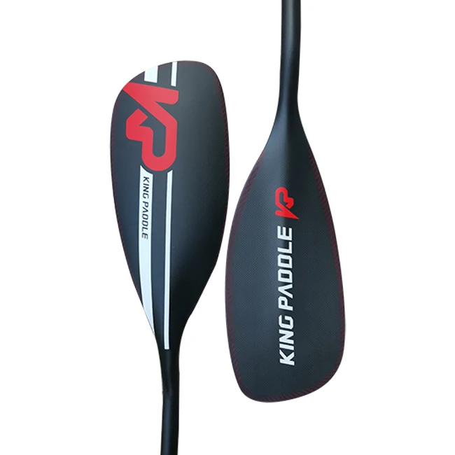 Kingpaddle коленчатый вал из углеродного волокна регулируемое весло для Каяка Для белой