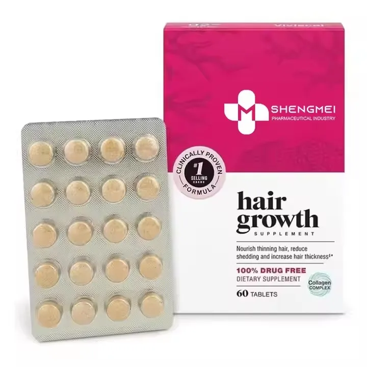 OEM/ODM  60/90/120/180 tablets Women Hair Growth Supplement Hair Growth Tablets For Strength And Thicker Hair