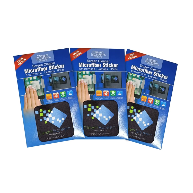 Заводская цена, самоклеящаяся наклейка для очистки экрана мобильного телефона