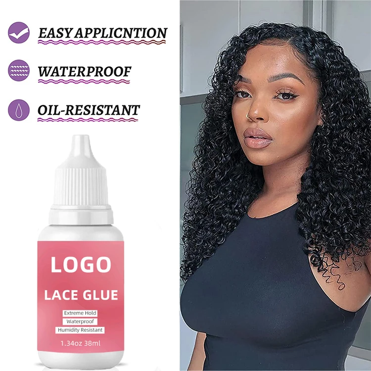 Wholesale Water Proof Sweat Resistant Latex Free Strong Extreme Hold Lace Glue Waterproof Strong Hold Extension Adhesive