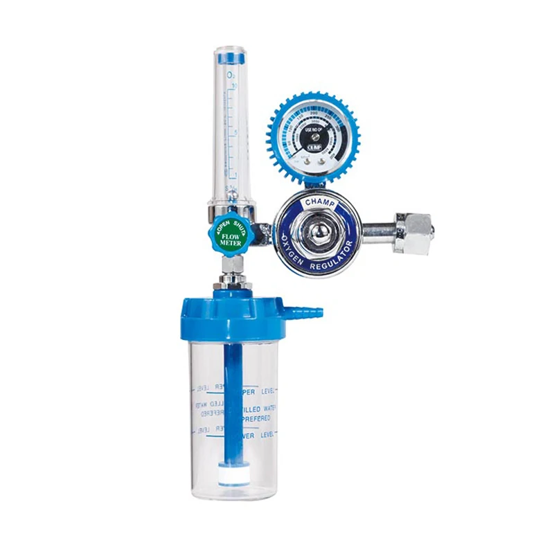 Medical Oxygen pressure Regulators With Flow Meter inhalation Oxygen Inhalers  machine with humidifier