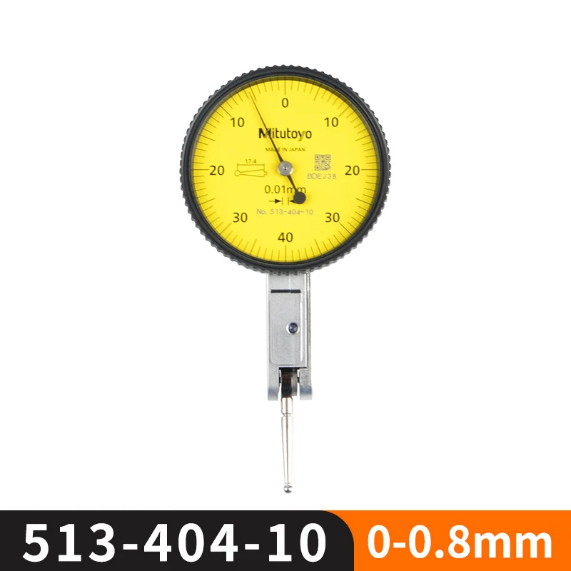 High Quality Miniature Function Mechanical Types Of Dial Gauge Test Lever Indicator With 0-0.8mm Meter Precise 0.01