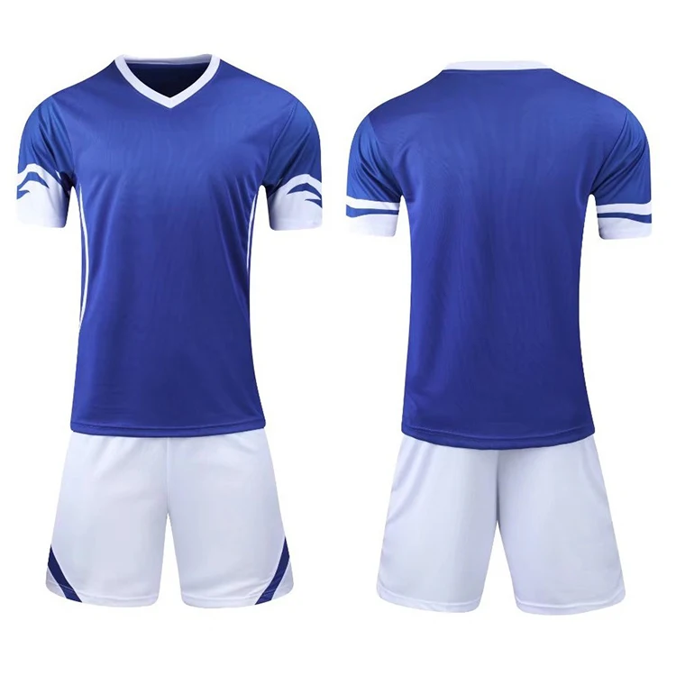 New Design Sublimate Soccer Uniform Set Blank Sport Shirt Custom Breathable Football Jersey Soccer Tracksuit