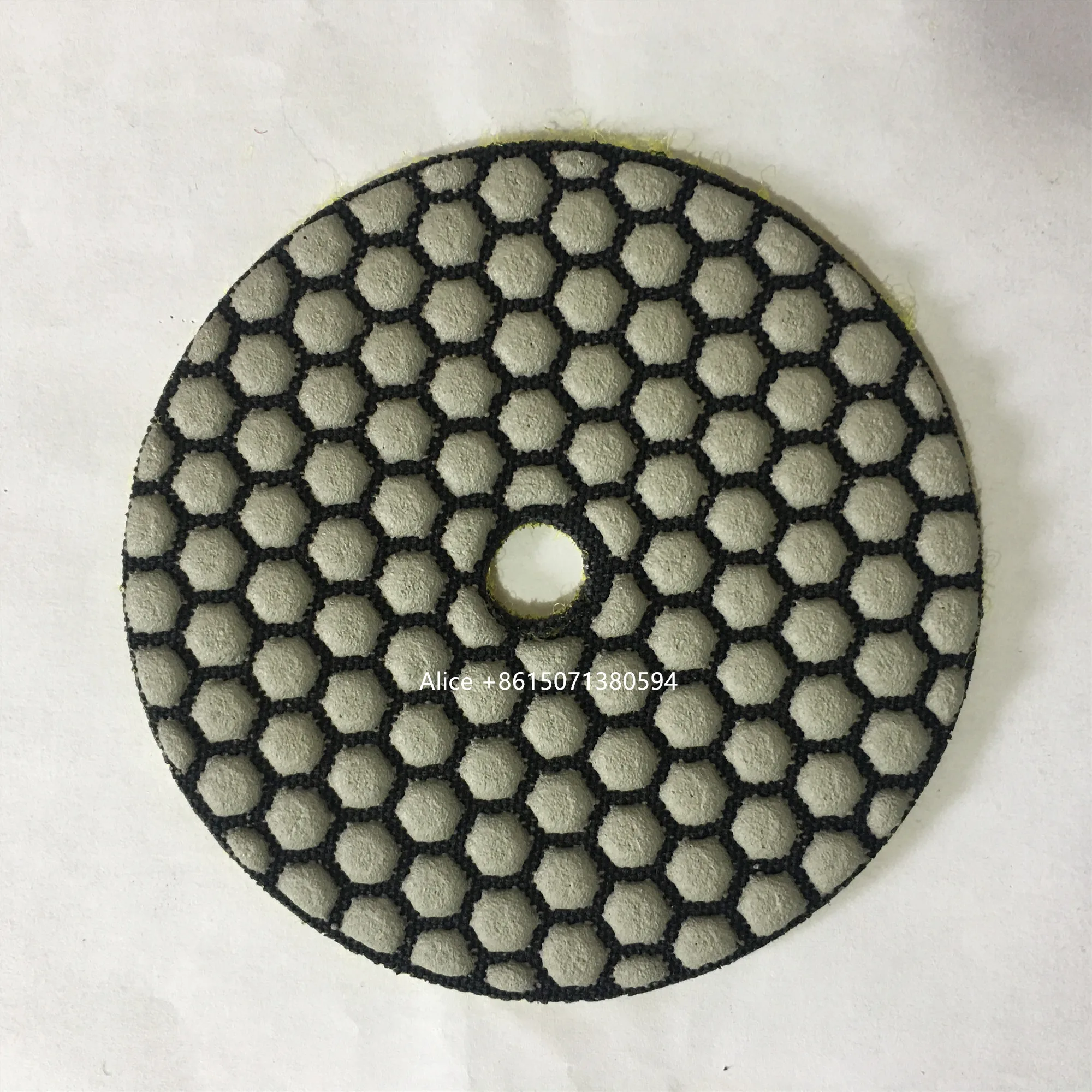 4 inch 100 mm Granite Marble Diamond Polishing Pads Dry Polishing Pads For Stone Polishing