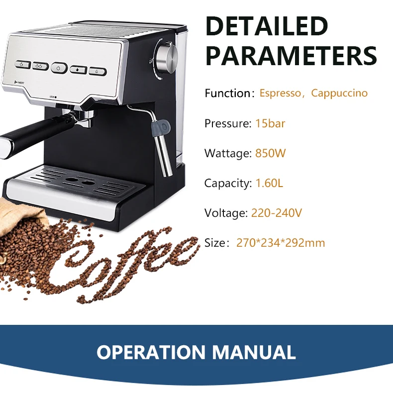 2022 Factory Hot Sale Commercial Automatic Commercial Espresso Coffee Machine