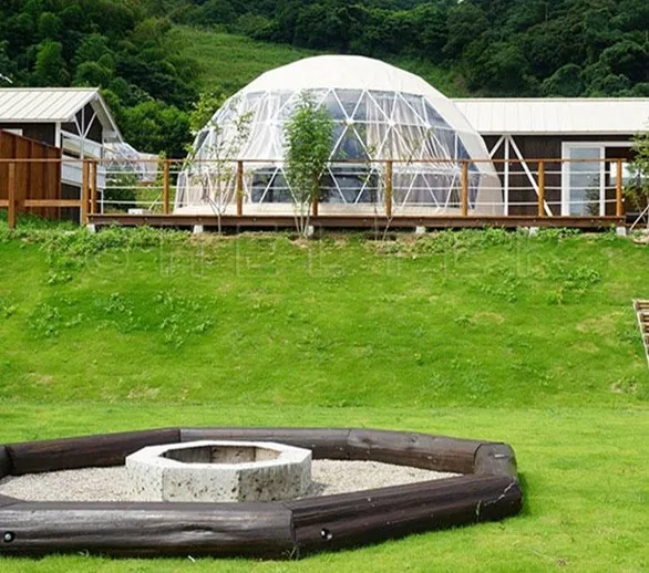 Half Ball Style Airbnb Glamping Dome Tent Hotel Desert Tent for Camping/Campsite