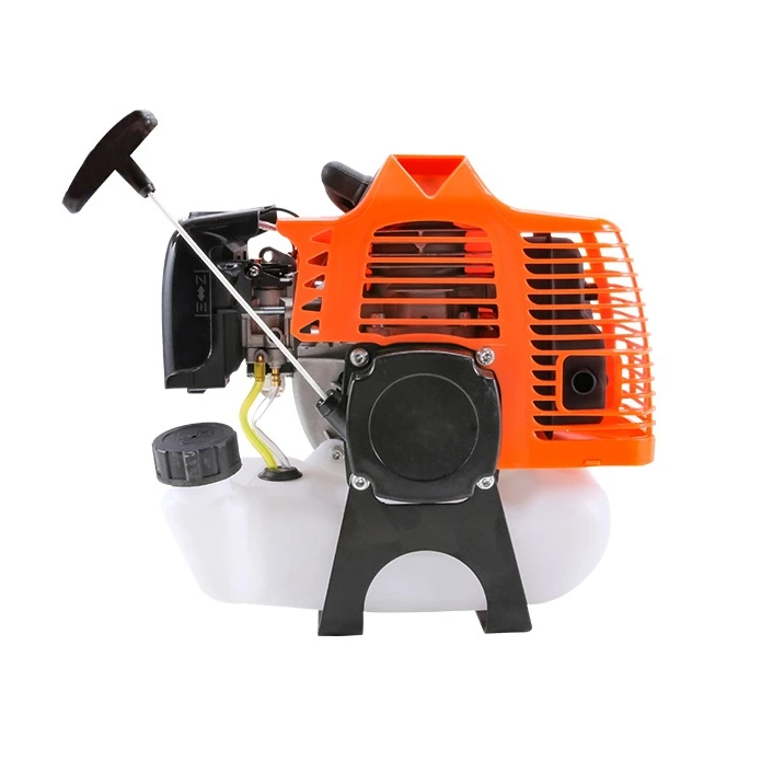 Side-mounted Lawn Mower Gasoline 2-Stroke Brush Cutter Machine Garden Tool Petrol Grass Lawn Mower