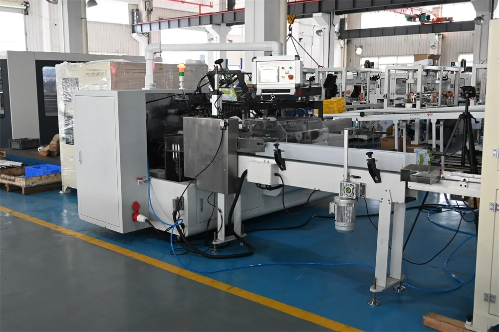 Automatic Facial Tissue Box Shrink Packing Machine China Disposable Plate Making Machine Price in Pakistan Full Servo Technology