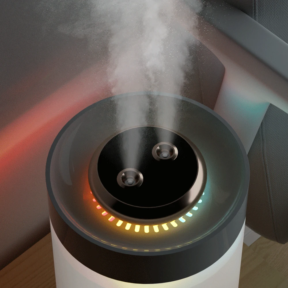 4.2L large size home use big mist double nozzle dual spray air humidifier Ultrasonic Aroma Humidifier