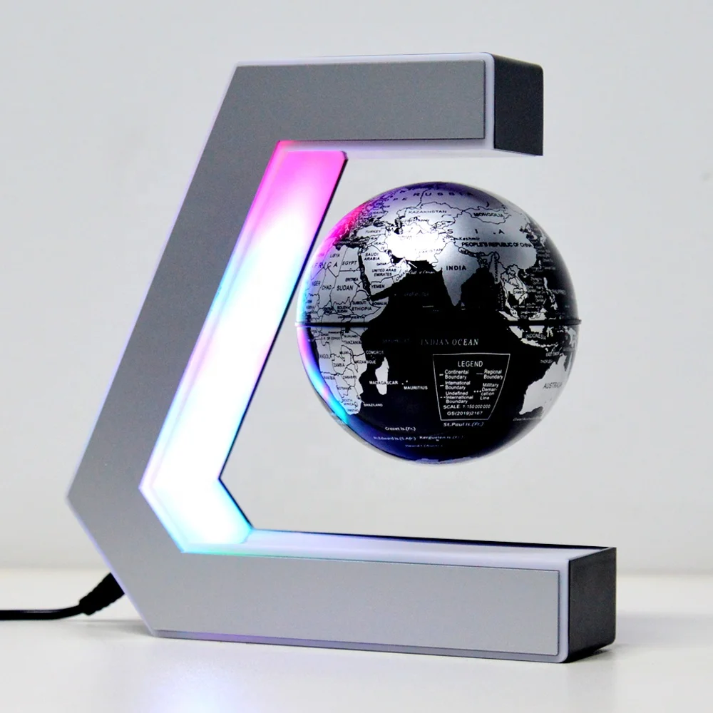 2022 new design  magnetic  floating globe for office decoration and gift