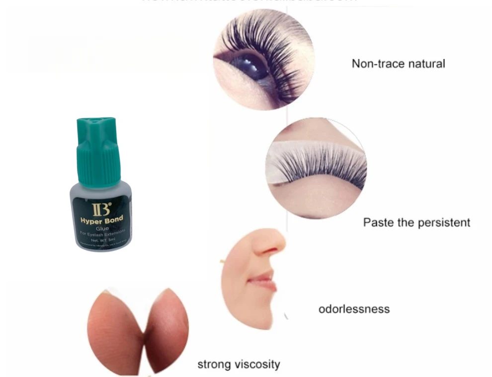High Quality fast dispatch IB I BEAUTY Hyper Bond Genuine Professional Eyelash Lash adhesive glue