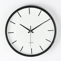 New Home Decoration easy to operate 12-inch 30 cm personalized plastic wall clock