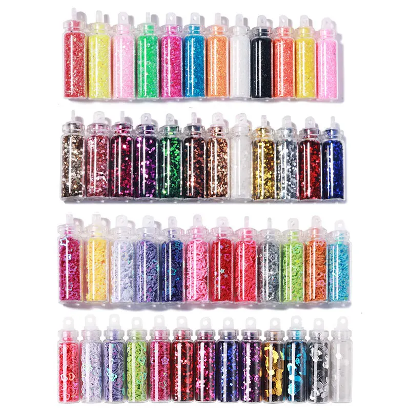 3D Nail Art Decoration Rhinestones Diamonds Nail Art Glitter Sequins Nail Decoration Set