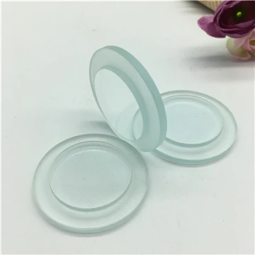 Glass factory customized Flood light replacement tempered step glass for lighting cover