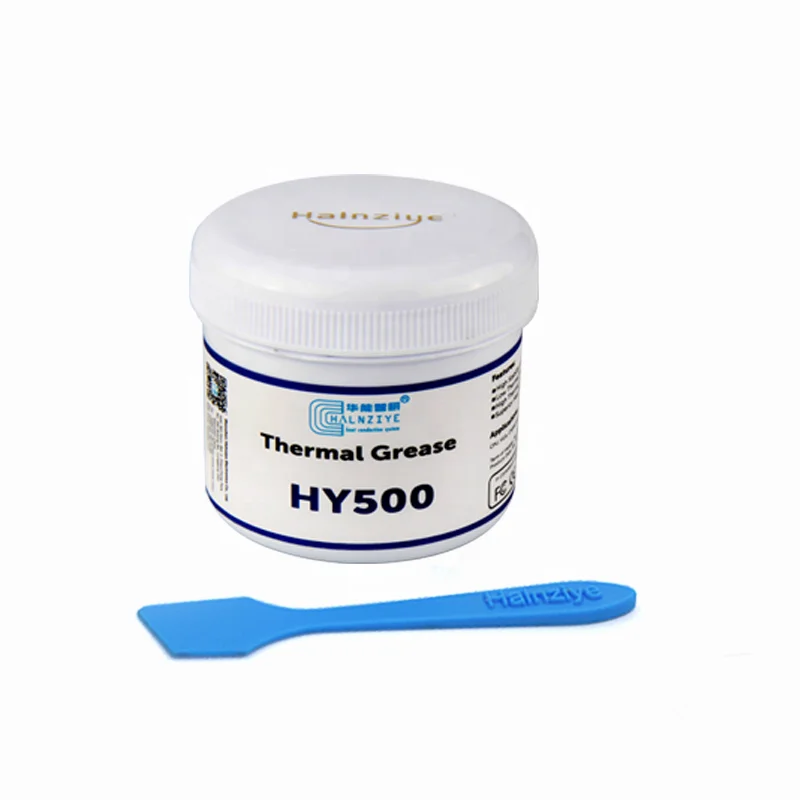 HY500 series grey CPU silicone Thermal Grease compound -can with 150g