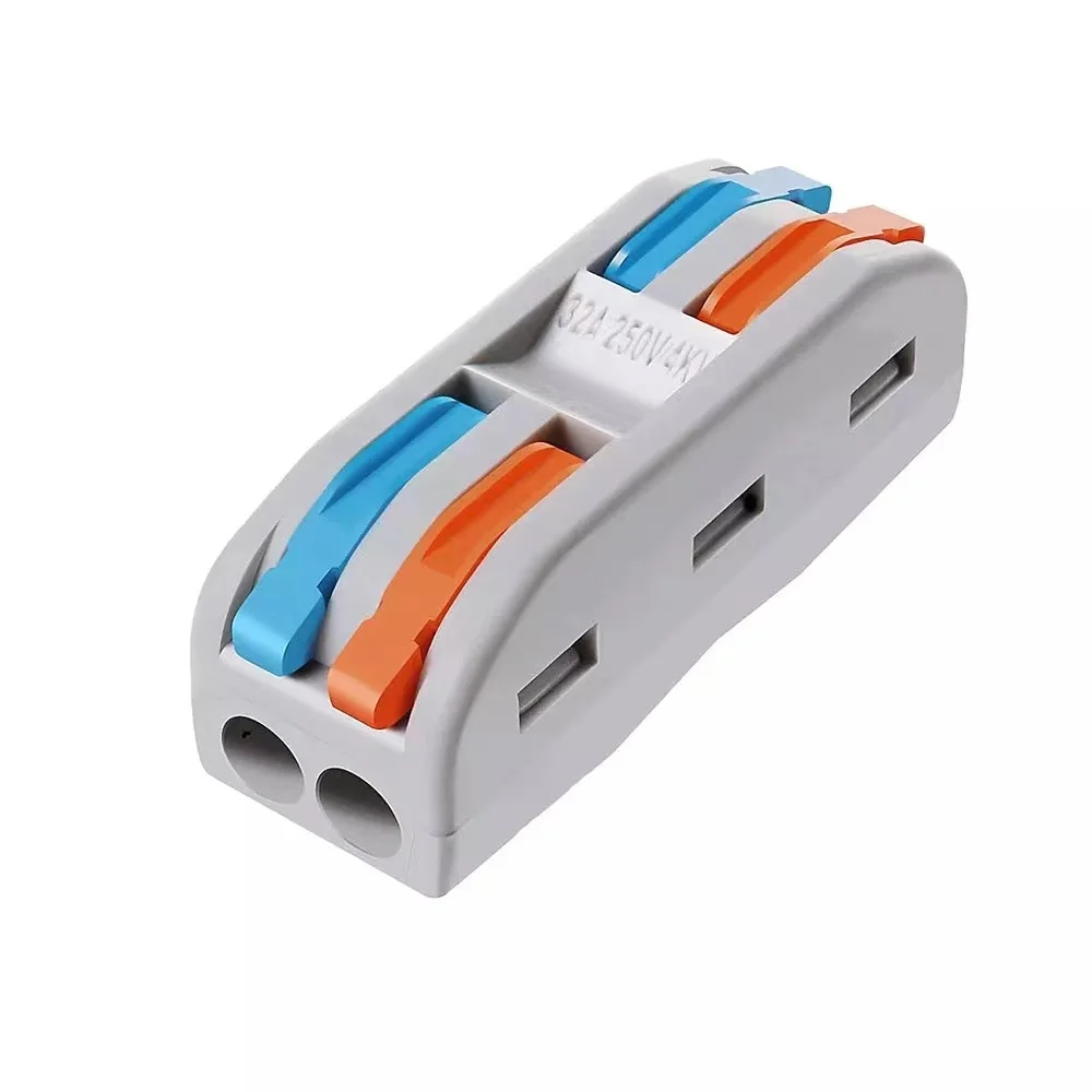 SPL-2 Quick terminal 222 3way Terminal Block Made in China Lever Nut Junction Box Fast Connector Universal Pct. Wire Connector