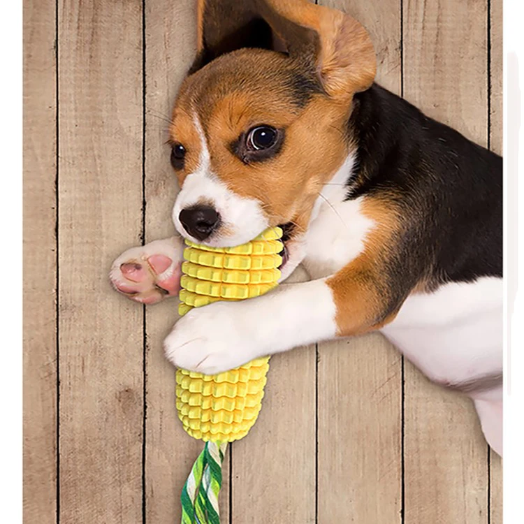 Low Moq Non Toxic Toothbrush Dog Toys Indestructible,Corn Durable Dog Chew Toy For Aggressive Chewers