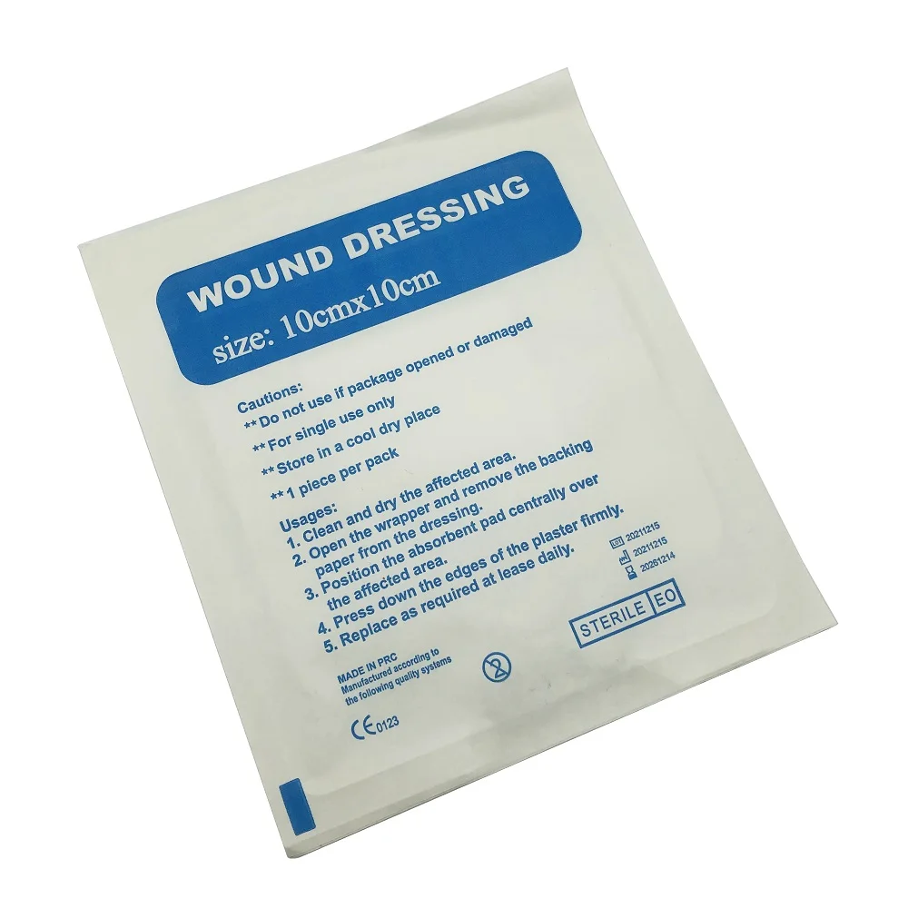 Medical Sterile Disposable White Adhesive Silicone Foam Hydrocolloid Collagen Wound Dressing