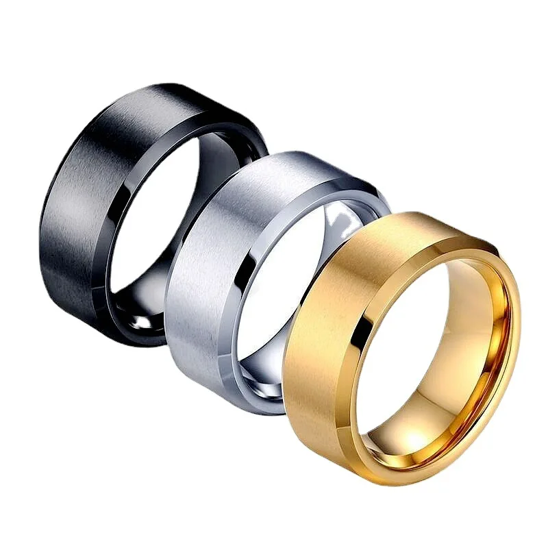 2022 tendy mens rings stainless steel jewelry finger rings stainless steel men rings