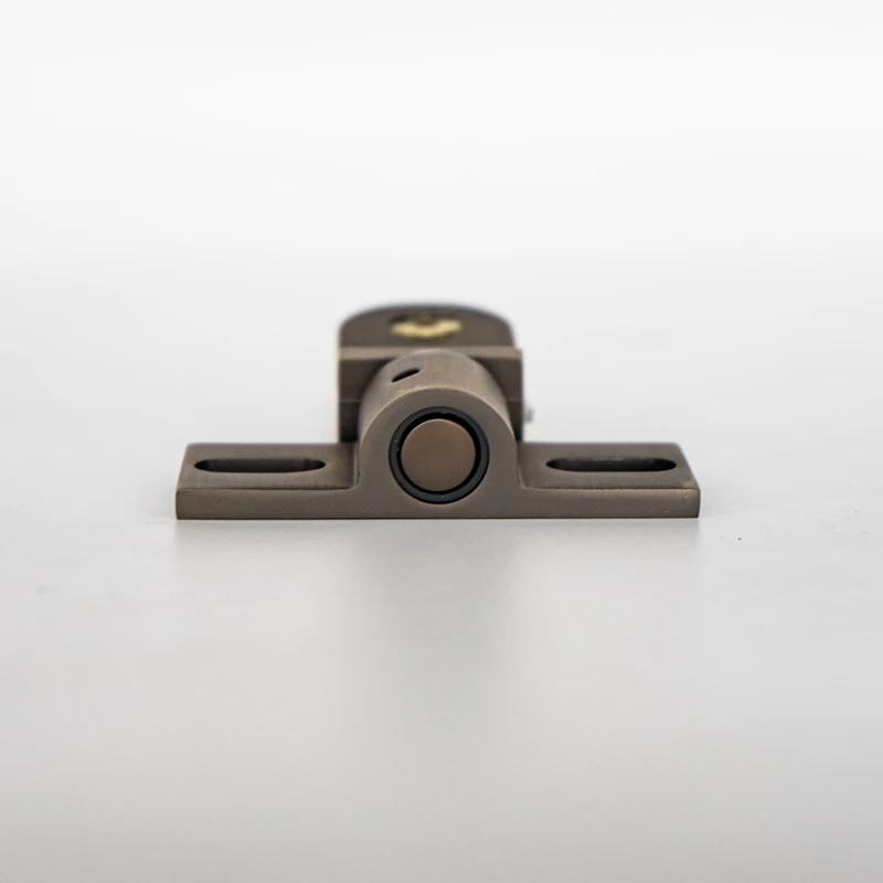 Hydrorelax Zinc alloy Brushed bronze Shower Glass Clamp Straight Corner Clamp Wall to Glass Mount Clamp