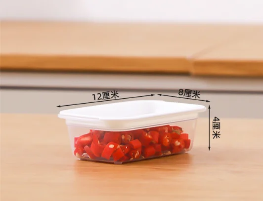 Factory Direct Sales Mixed Refrigerator Storage Box Kitchen Sealed Fresh Keeping  Fruit And Vegetable Organizing  Desktop