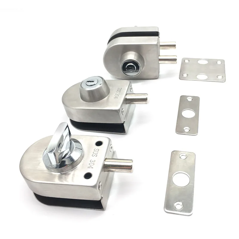 New Design Hotel Safety Sliding Commercial Multiple Scenarios Applicable Glass Door Lock