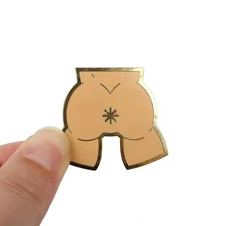 Wholesale Custom Logo Hard Metal Enamel Lapel Pins Badges for Garment