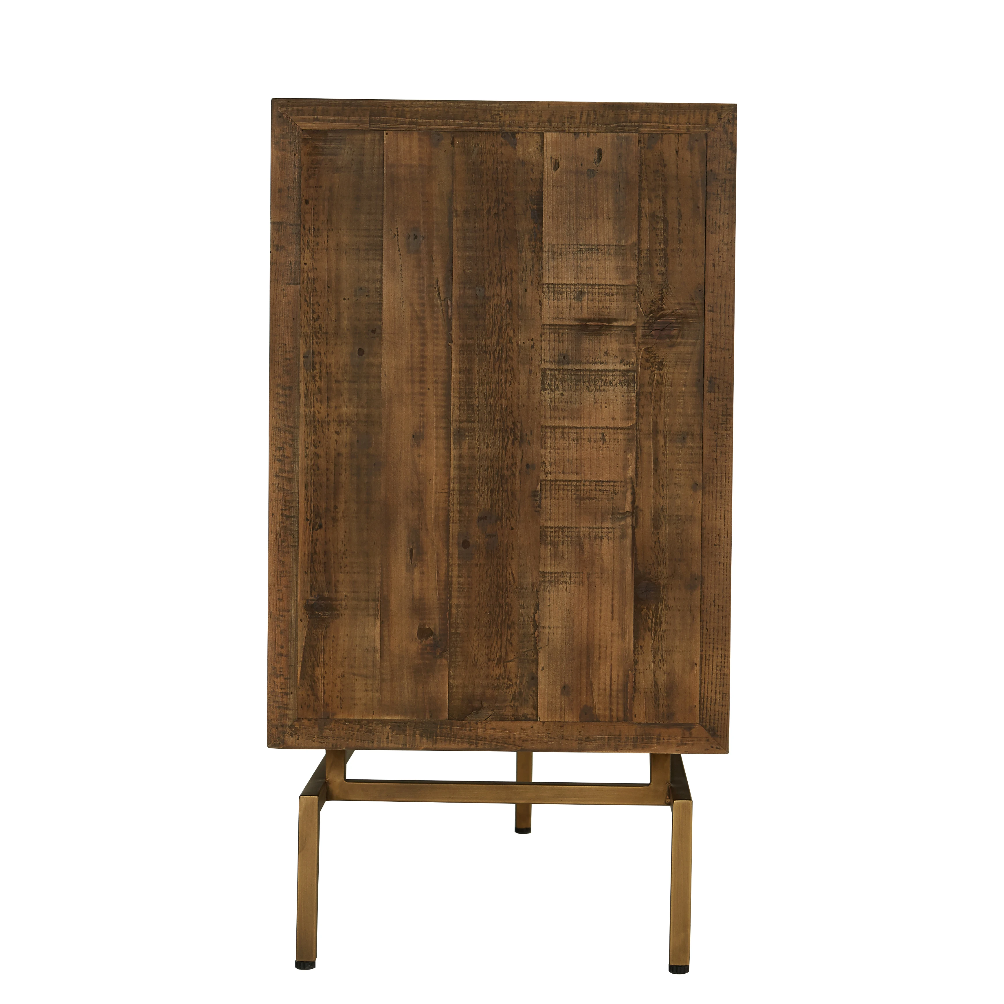 Старинная мебель MRS wood в винтажном стиле из дерева пихты, классические деревянные металлические буфетные шкафы