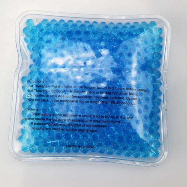Medical Massage Cheap Ice Pack Gel Beads square Hot Cold Pack for Mommy Postpartum