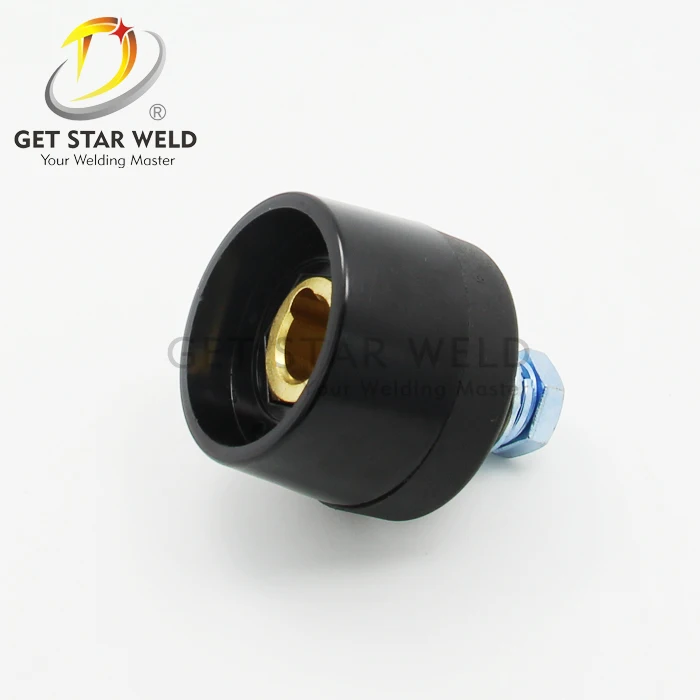 50-70mm euro welding cable connector welding torch plug