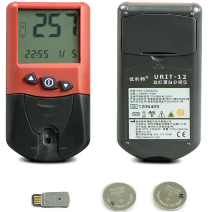 hemoglobin meter test machine and H12 strips