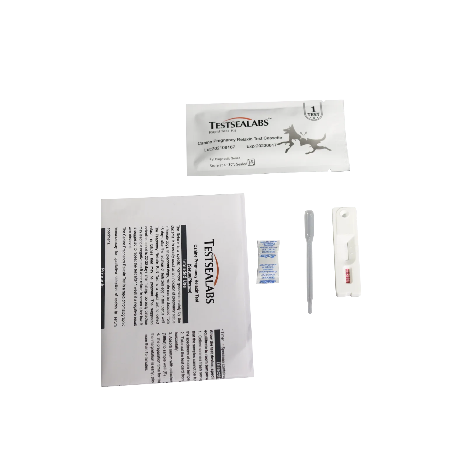 Pregnancy Relaxin Test Rln Manufacturer home use Pregnancy Relaxin Test (RLN) early pregnancy rapid dog and cat animal disease