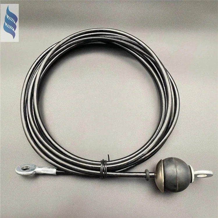 black color Pu Coated cable galvanized steel wire rope 7x19-4-6mm for gym equipment