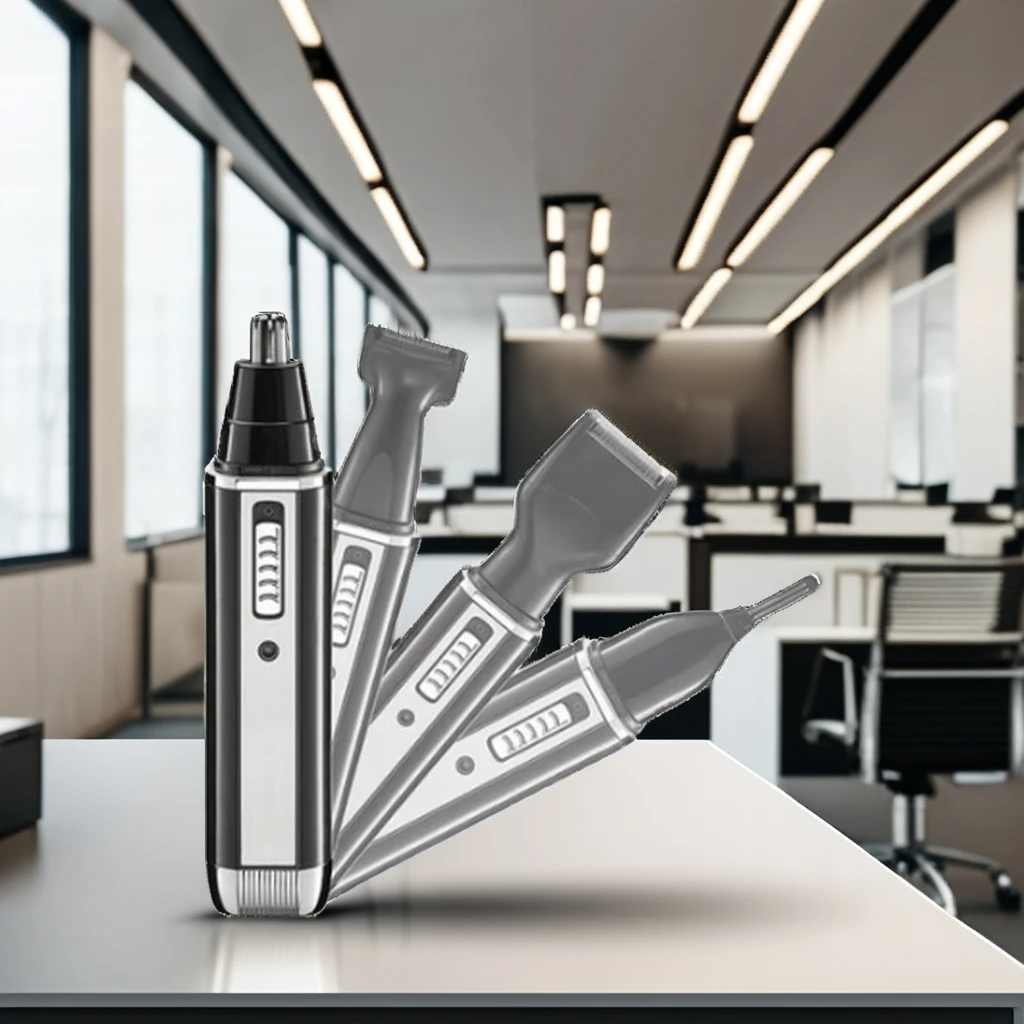 Wholesale 4-in-1 New trend USB Powered Nose Hair Trimmer Sideburns Trimmer clippers for Generation Foreign Trade